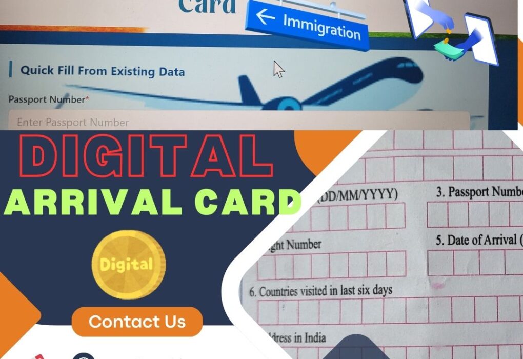 digital arrival cardDigital Arrival india
