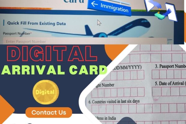 digital arrival cardDigital Arrival india