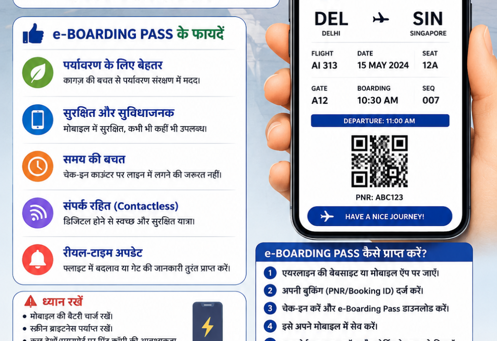 International Flights e Bording pass
